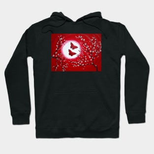 Red Butterflies Hoodie